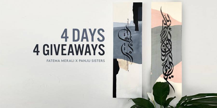 4 days / 4 giveaways