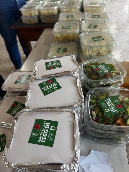 Alhamdulilah over 30K hot meals served from our kitchens