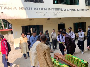 This school function took place on: Wed. 25th Jan. 2022. Students, teachers and parents were highly appreciative of our work!